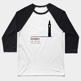 London Big Ben Baseball T-Shirt